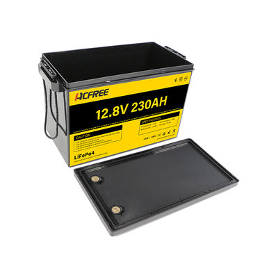 Batteria LiFepo4 AcFree 12,8V 230Ah per Auto 250A Smart BMS al Litio 4000 Cicli di Vita