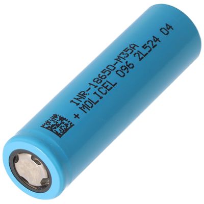 Quality Molicel M35A 18650 Cylindrical Cells With 10A Continuous Discharge 3500mAh High Capacity Battery Cell factory
