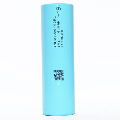 अच्छी कीमत ईवीई 40PL 3.6V 4000mAh बैटरी 70A डिस्चार्ज कम तापमान वृद्धि ली-आयन 21700 ऑनलाइन