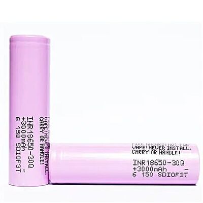 Good price Authentic 18650 Cell 3.6V Rechargeable Lithium Batteries INR18650 30Q 30A 2950mAh for Glucose Meters online