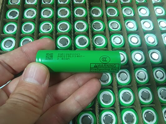 좋은 가격 INR18650-MJ1 3500mAh 대용량, 10A 최대 연속 방전 및 넓은 온도 범위(-20℃ ~ 60℃)를 갖춘 18650 리튬 이온 배터리 셀 온라인으로